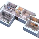 100mq Maison Paradise - & Elegant